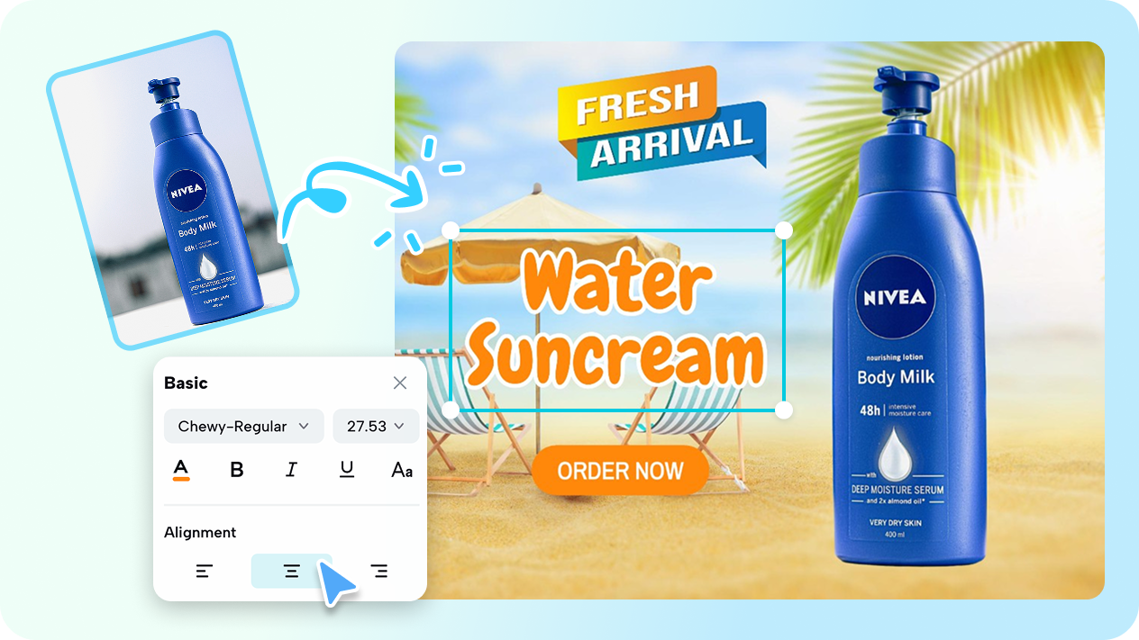 Sales poster design customization for your business