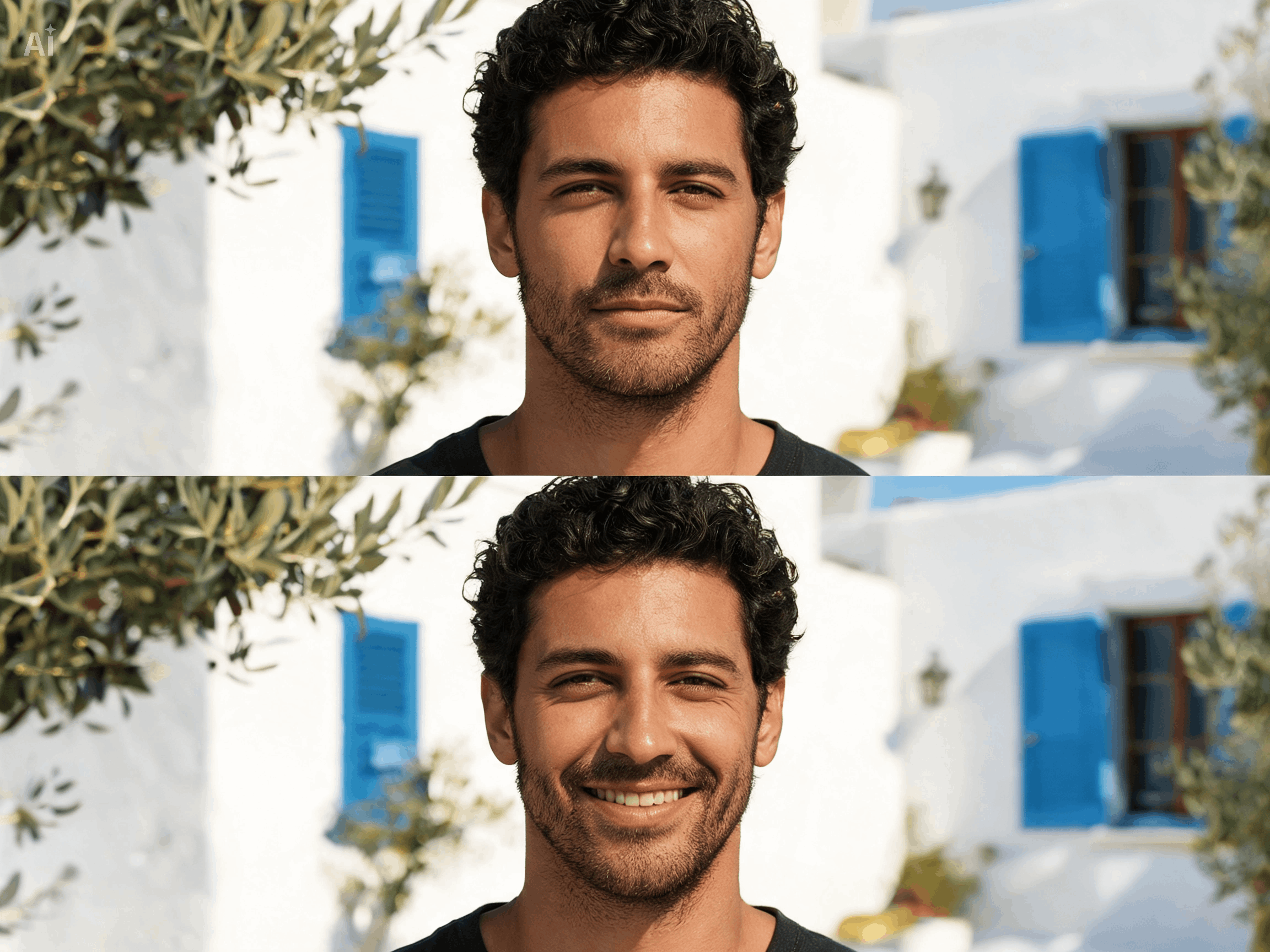 Portrait mood correction