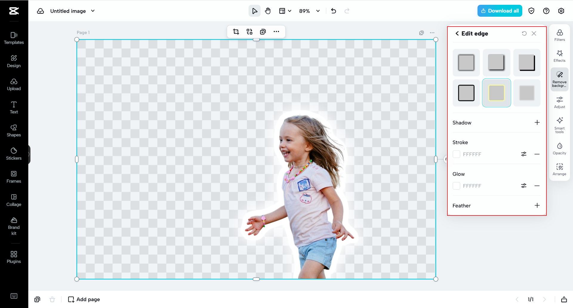 Dostosuj swój wynikowy obraz