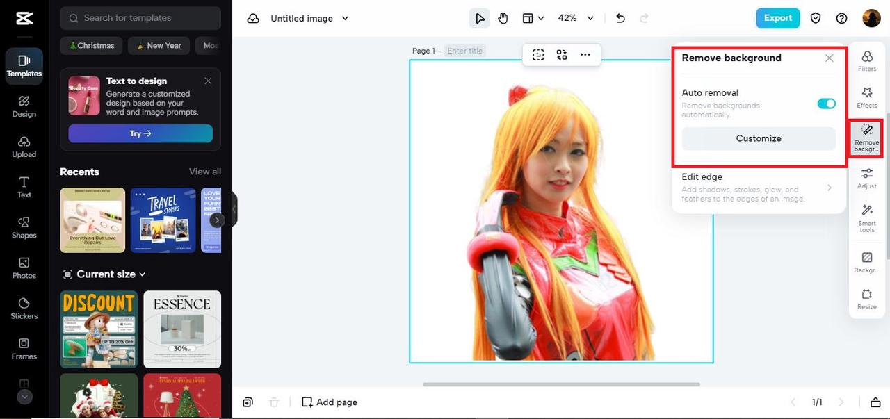 remove background
