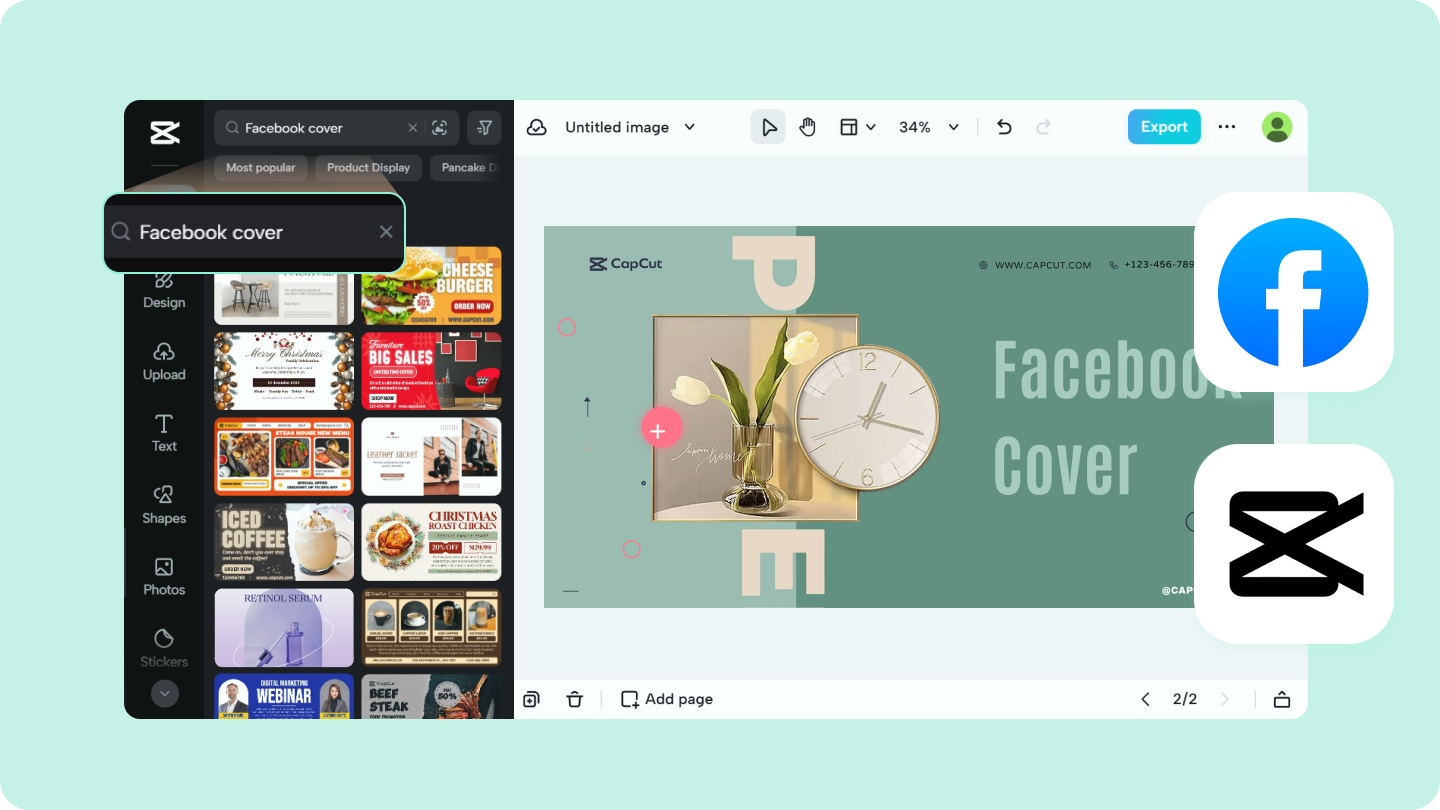 make facebook cover