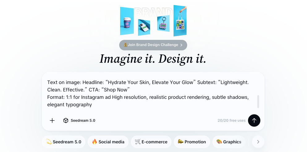 Input Your Ad Concept with Prompts and References