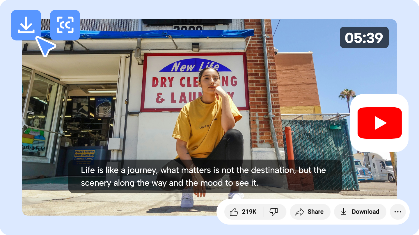 download captions from youtube