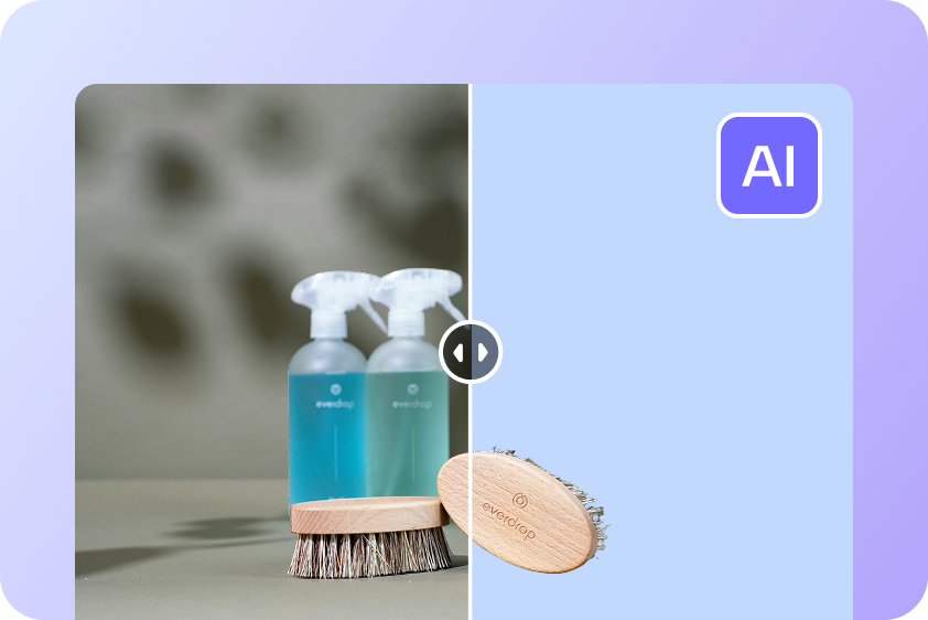 Clean product display