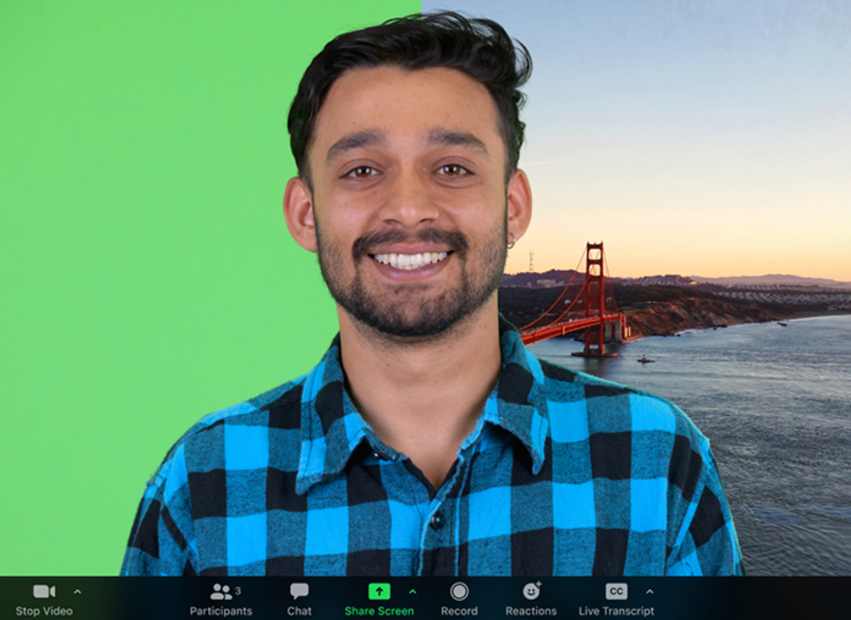 Can you use a green screen on Zoom