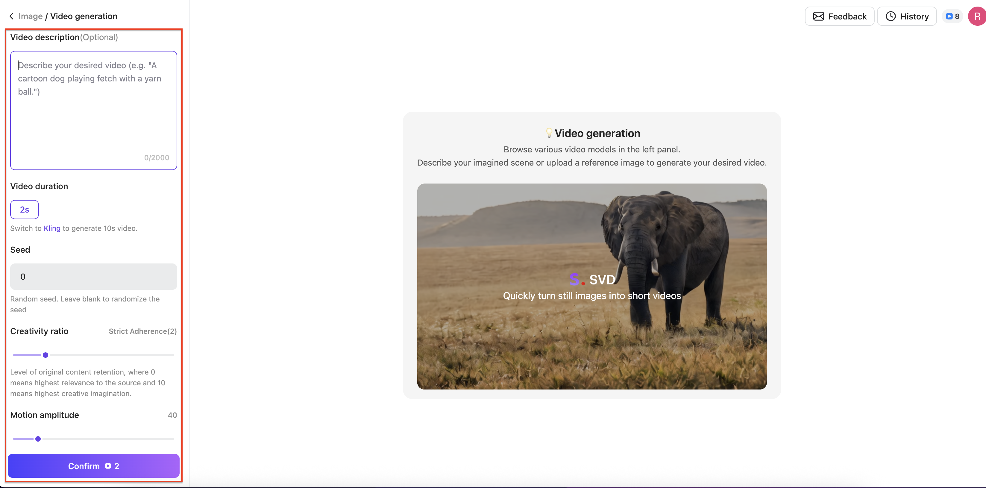 Tùy chỉnh cài đặt video