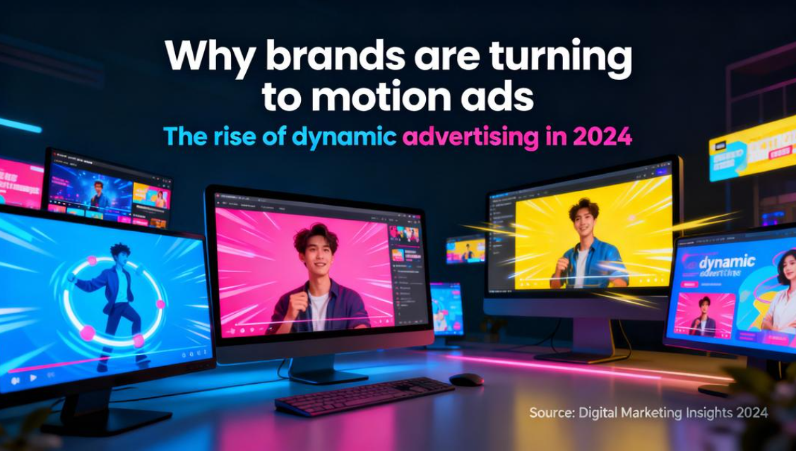 Anúncios em movimento impulsionando o sucesso da marca