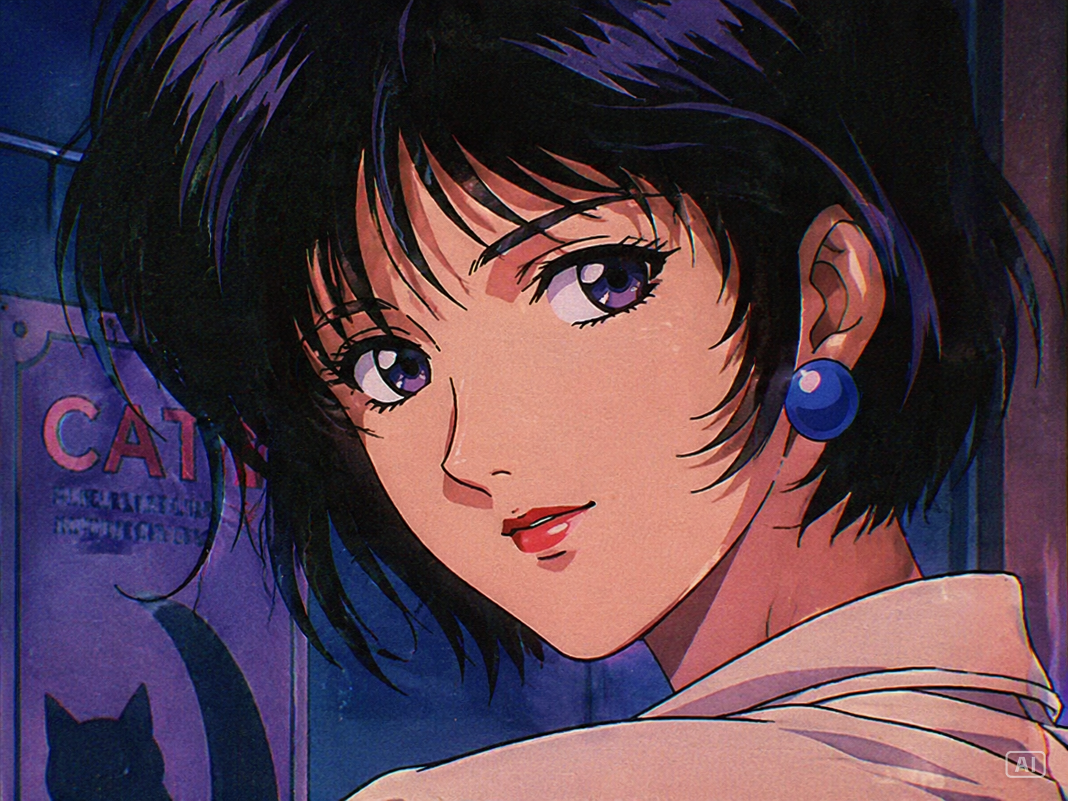 Retro 90s anime gaming profile picture generated by Pippit