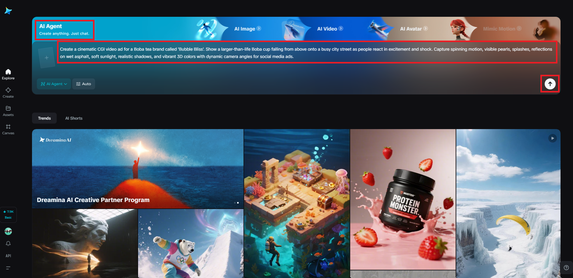 Enter your CGI video idea