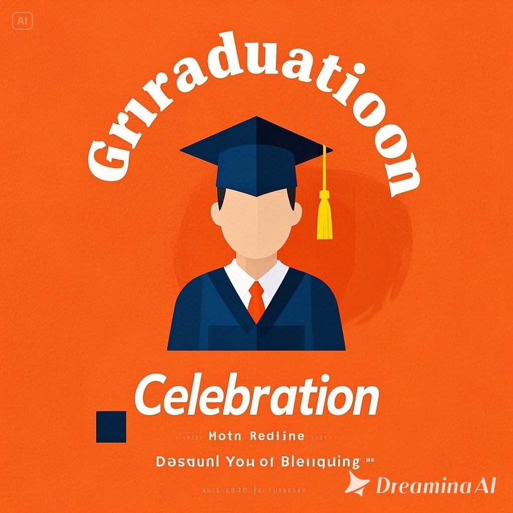 Bold grad invites