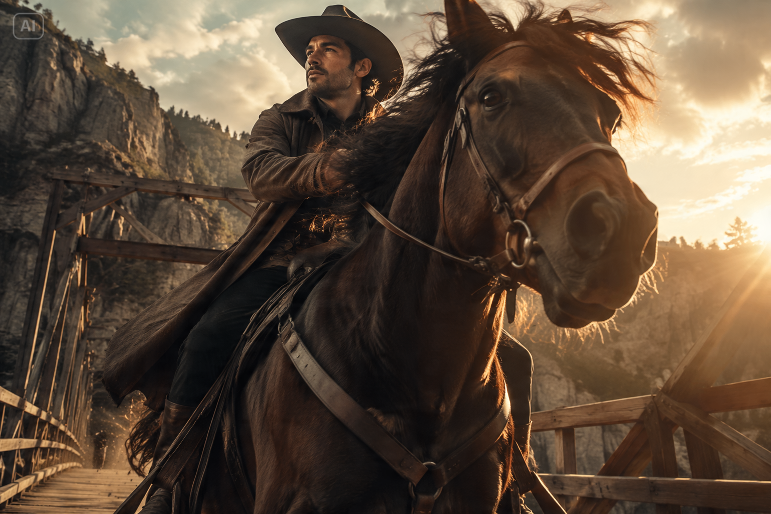 Rugged Cowboy DP Prompt