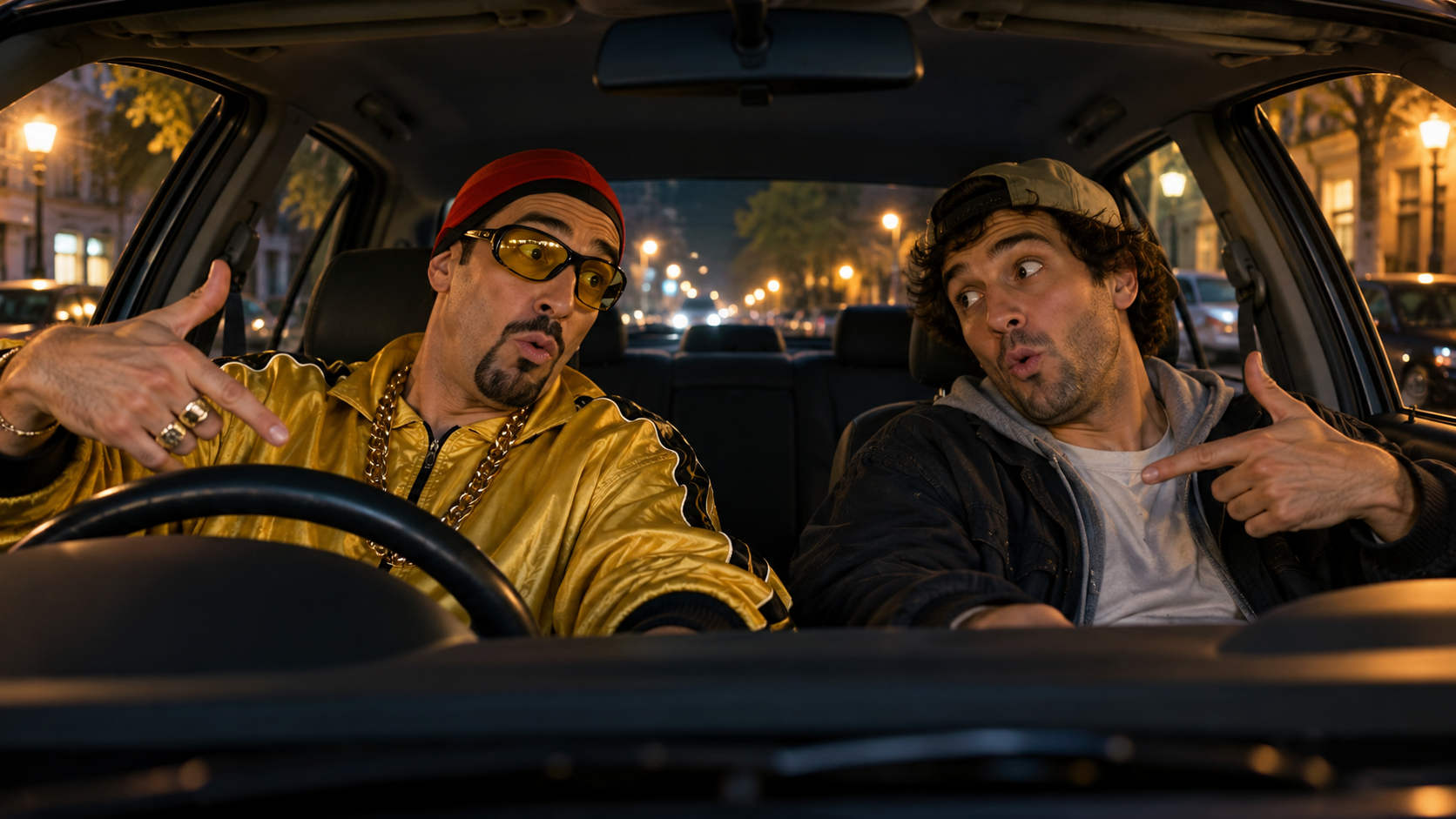Ali G rijscène AI-video: alternatieve richting