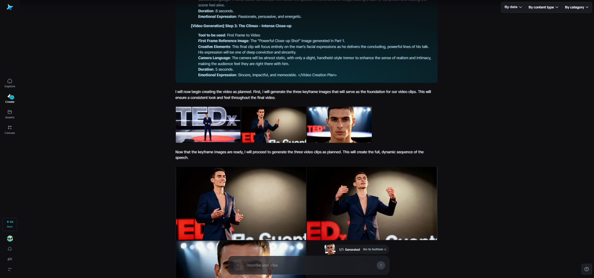 Let the AI Agent build your video