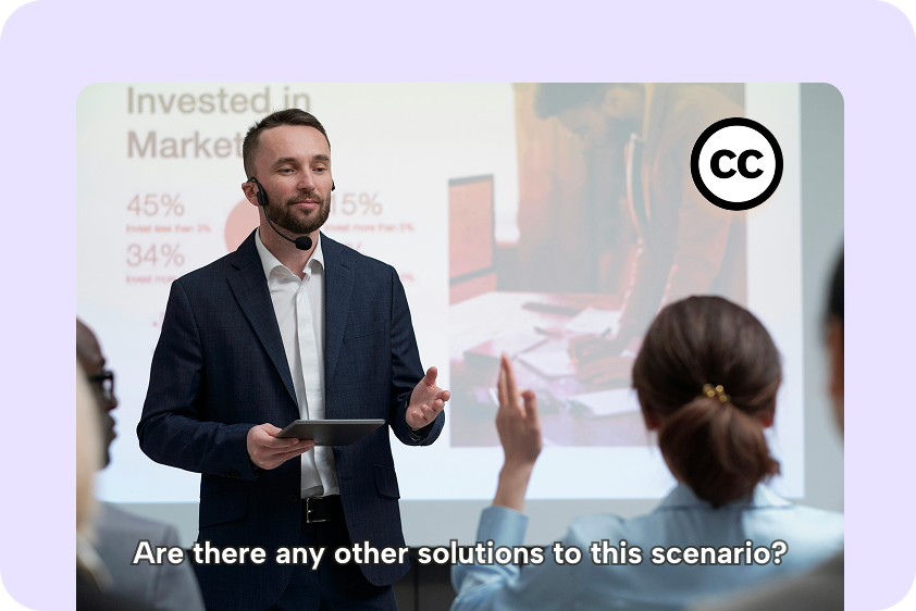 Translating public speaking events with CapCut's Russian to English converter