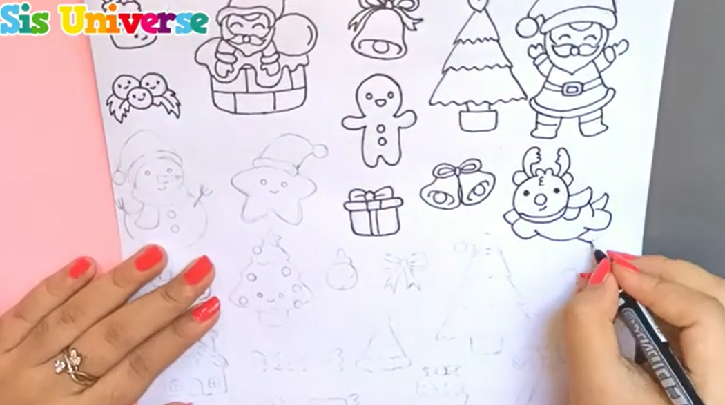 聖誕禮物標籤貼紙