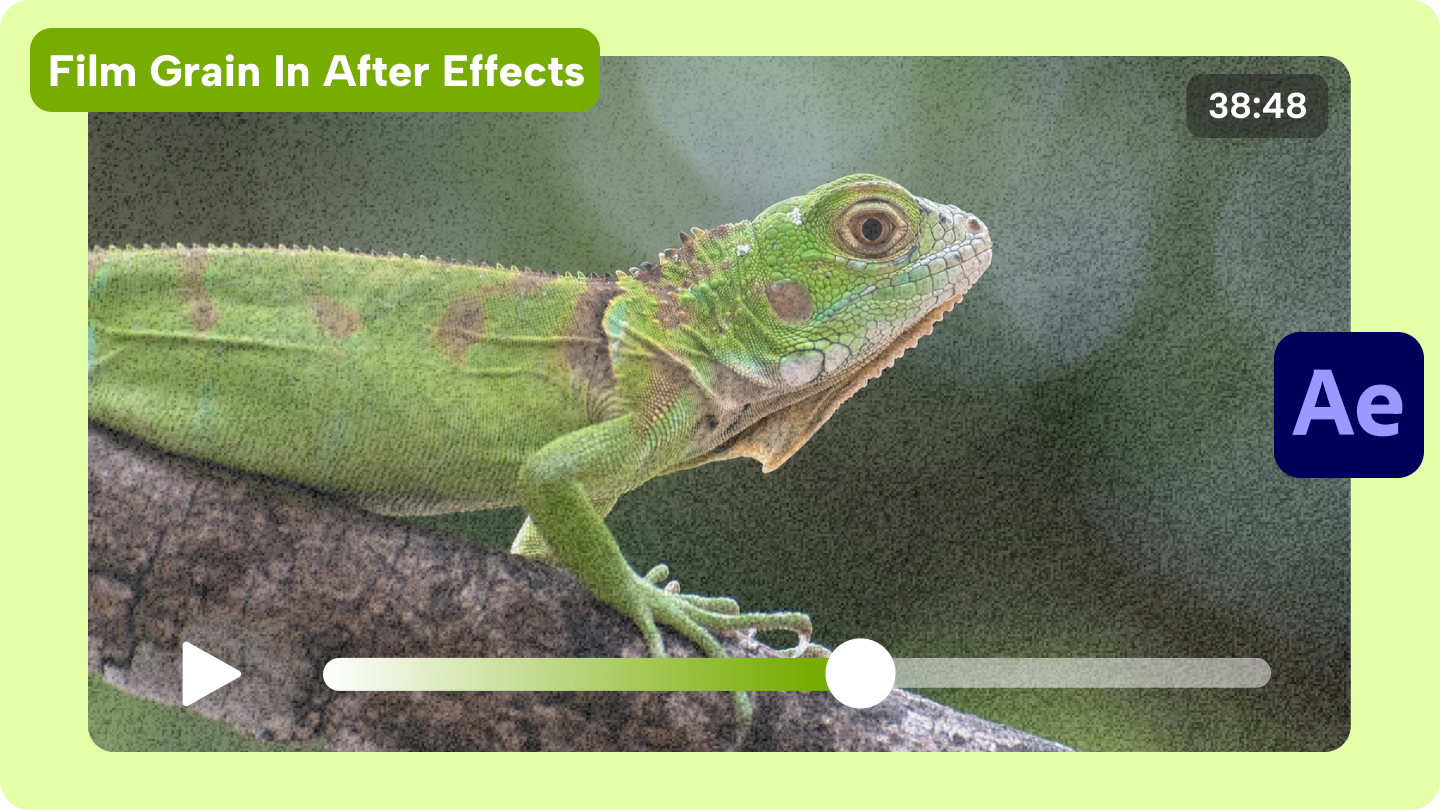film grain after effects