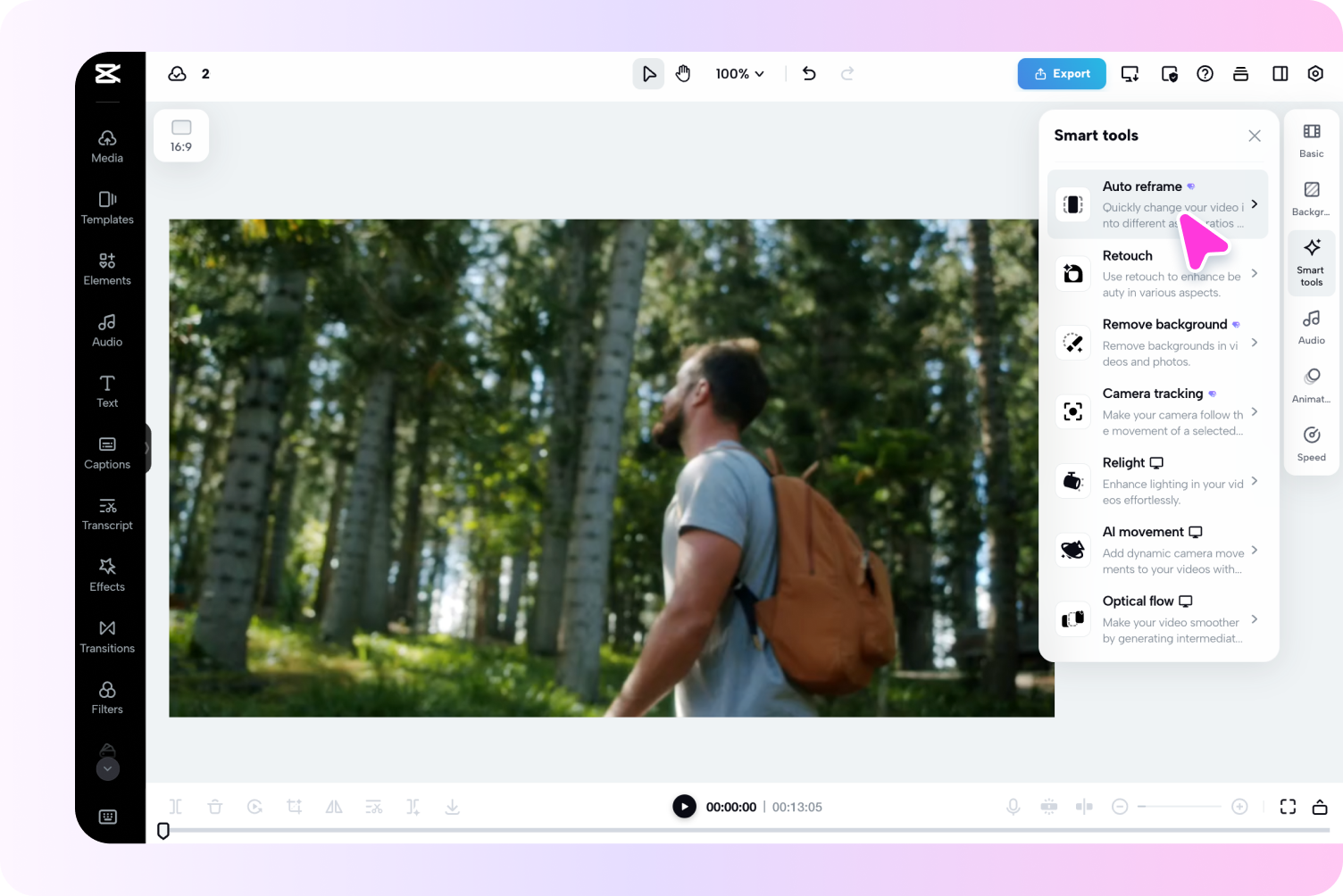 Edit the uploaded videos