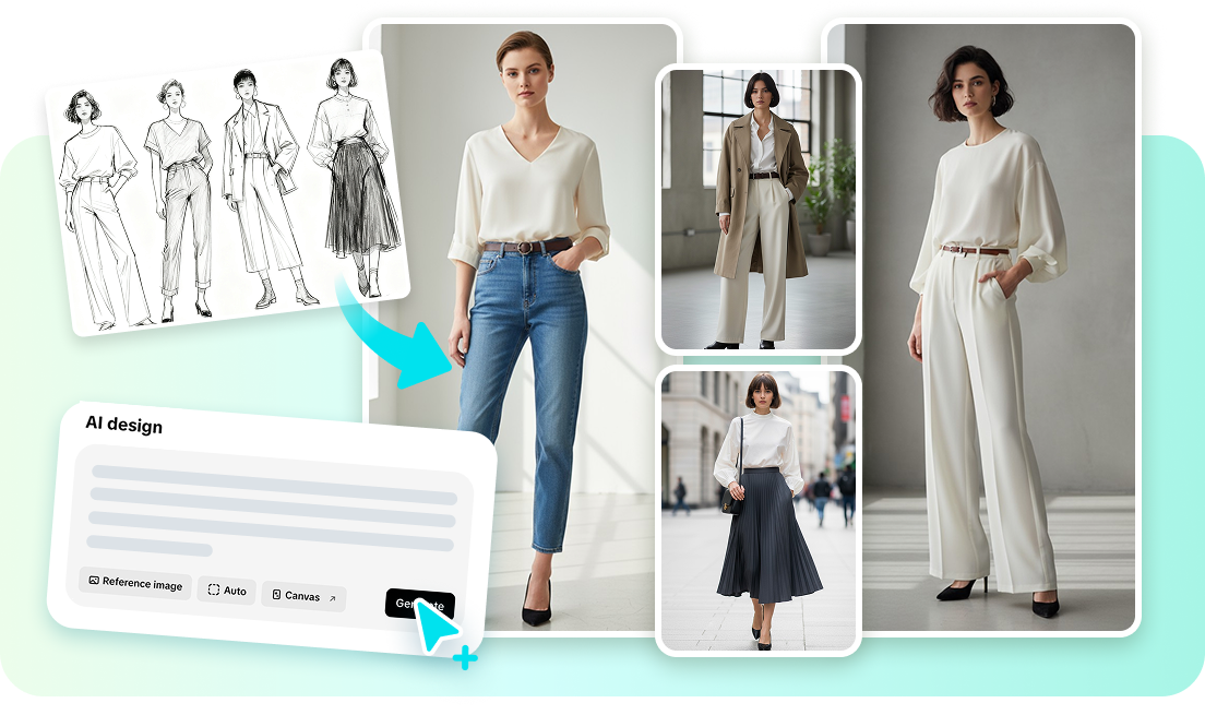 Преобразование изображения в дизайны ткани