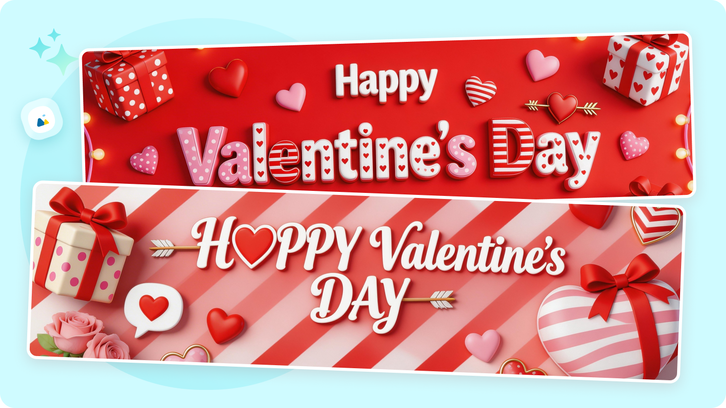 Idei pentru bannere de Ziua Îndrăgostiților: Creați banner-ul perfect pentru sărbătoarea dumneavoastră