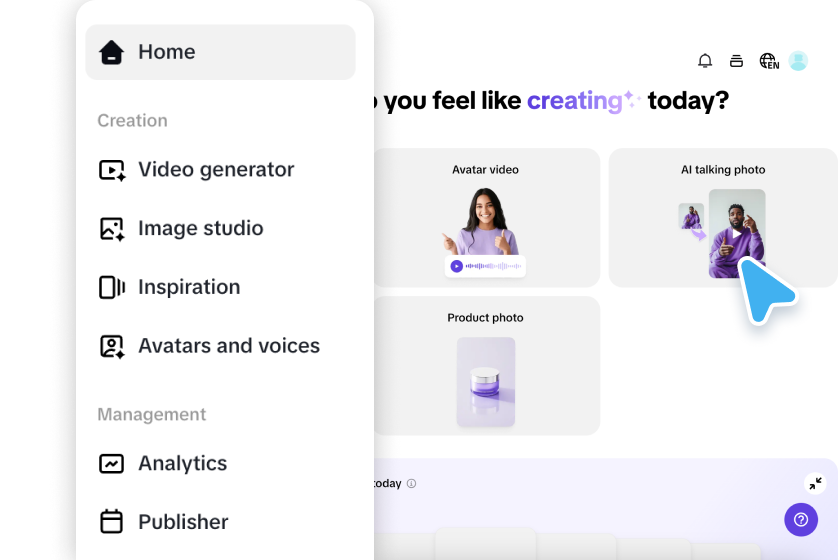 Start by uploading your photo