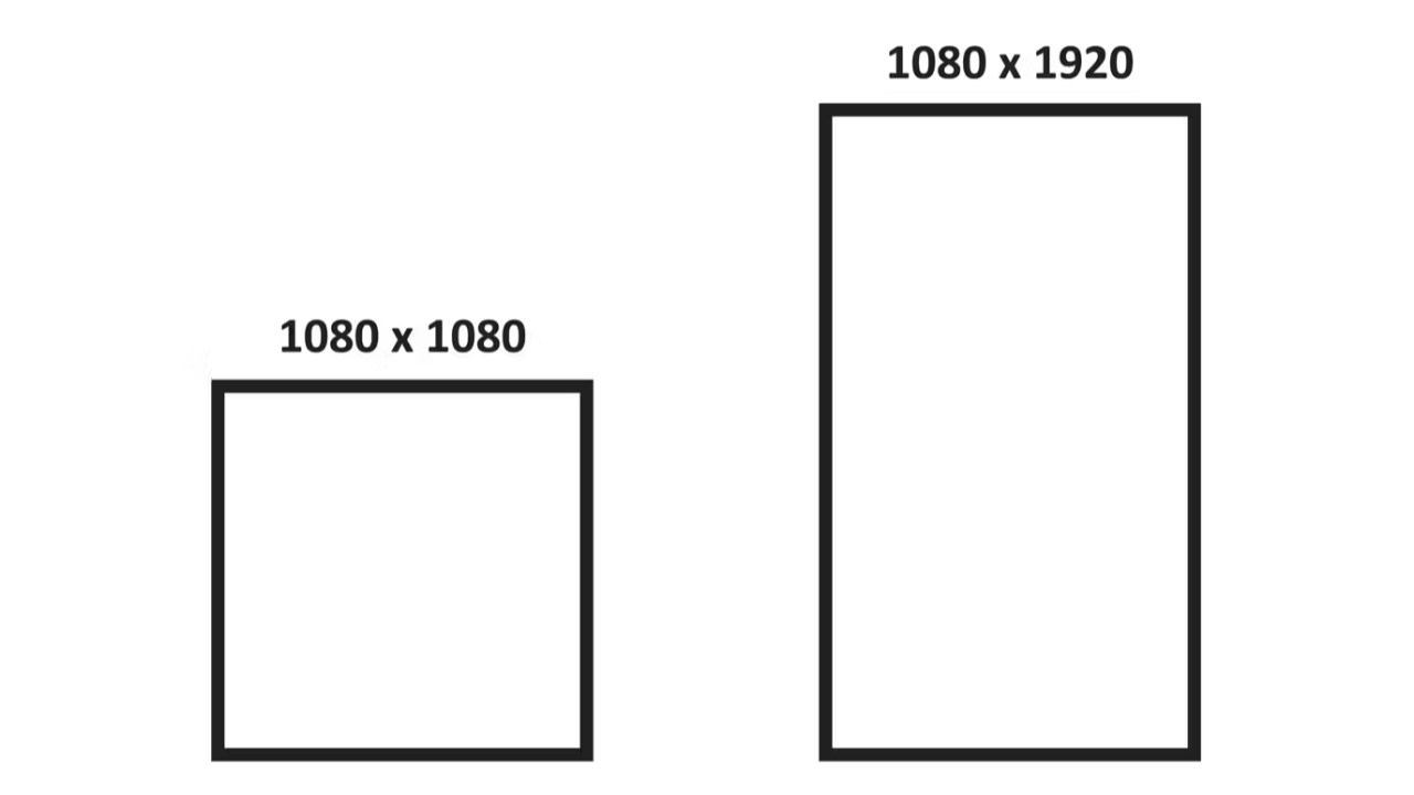 Square and vertical video formats for YouTube