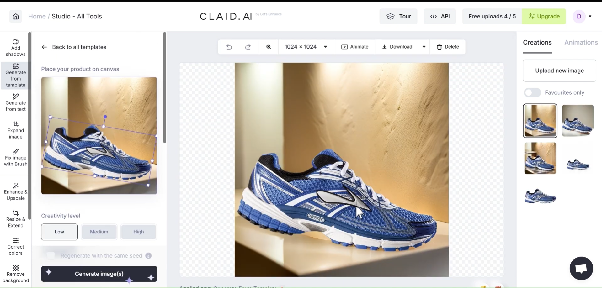 Claid.ai - the ideal tool for doing product photography with AI