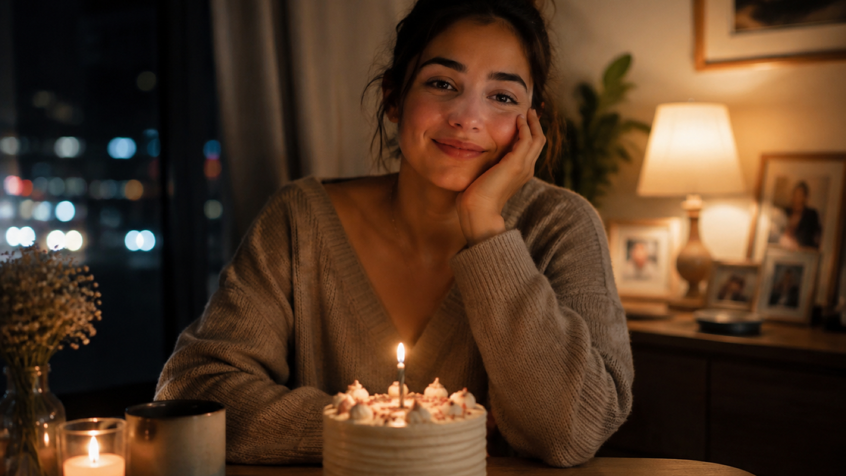 birthday alone video prompt example 3