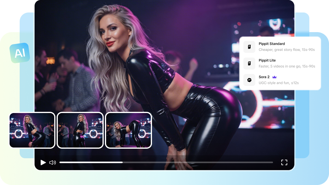 Modèles de mouvements de twerk avec l'IA