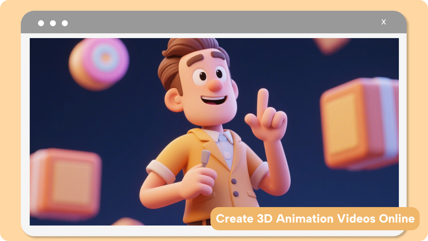 3D-animering på nätet