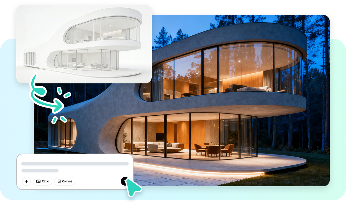 Tasarımlardan fotogerçekçi görseller oluşturun