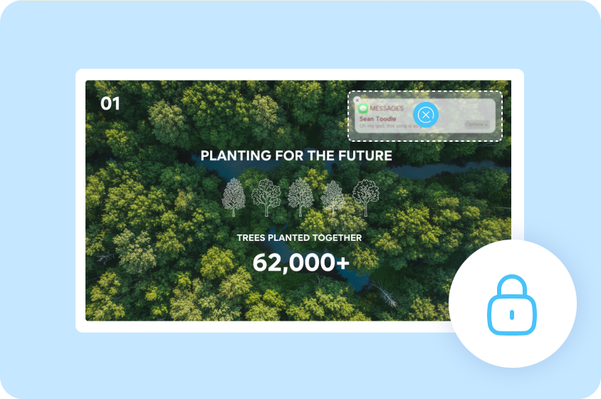 Protect privacy before sharing publicly