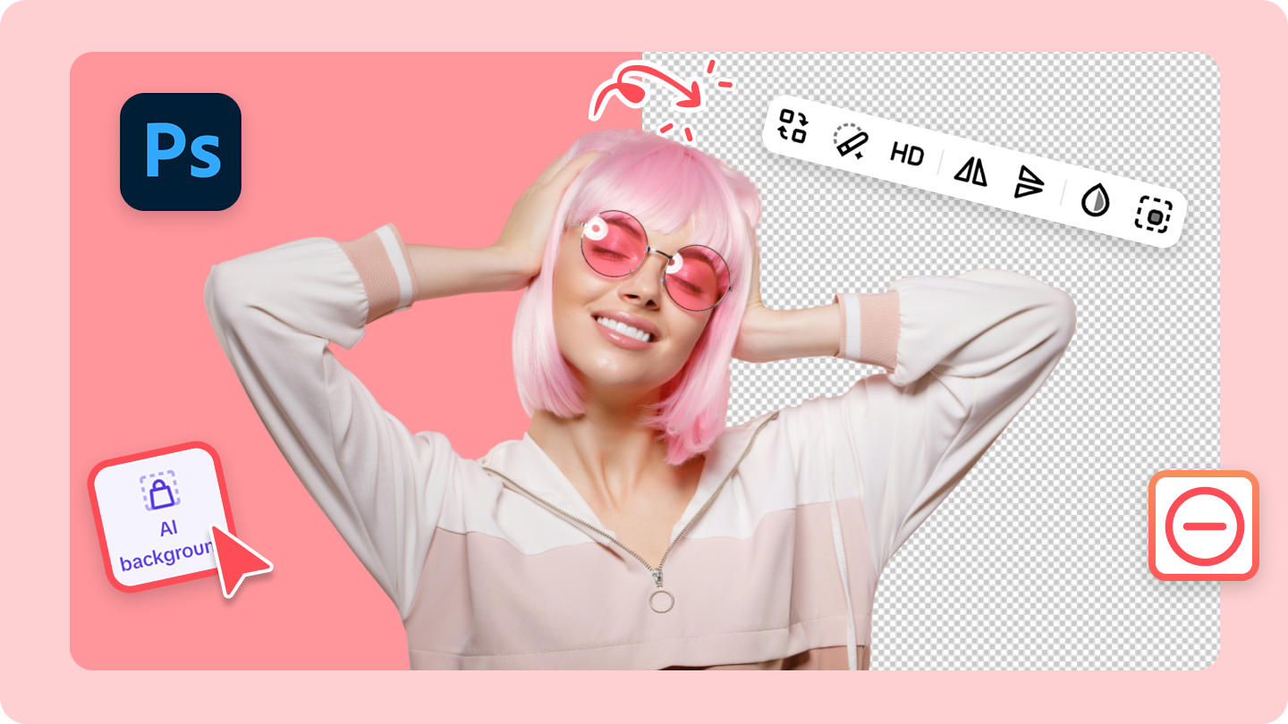 remove a background in Photoshop