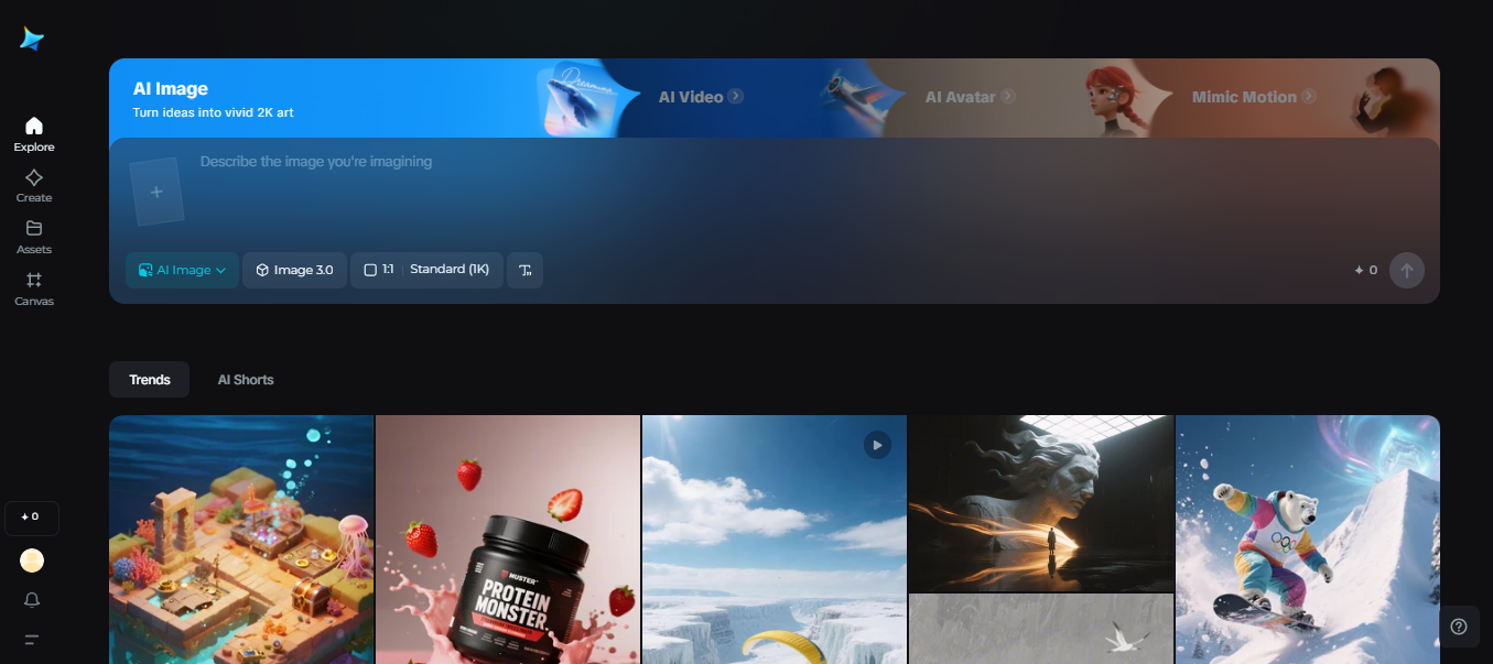 Trình tạo poster AI