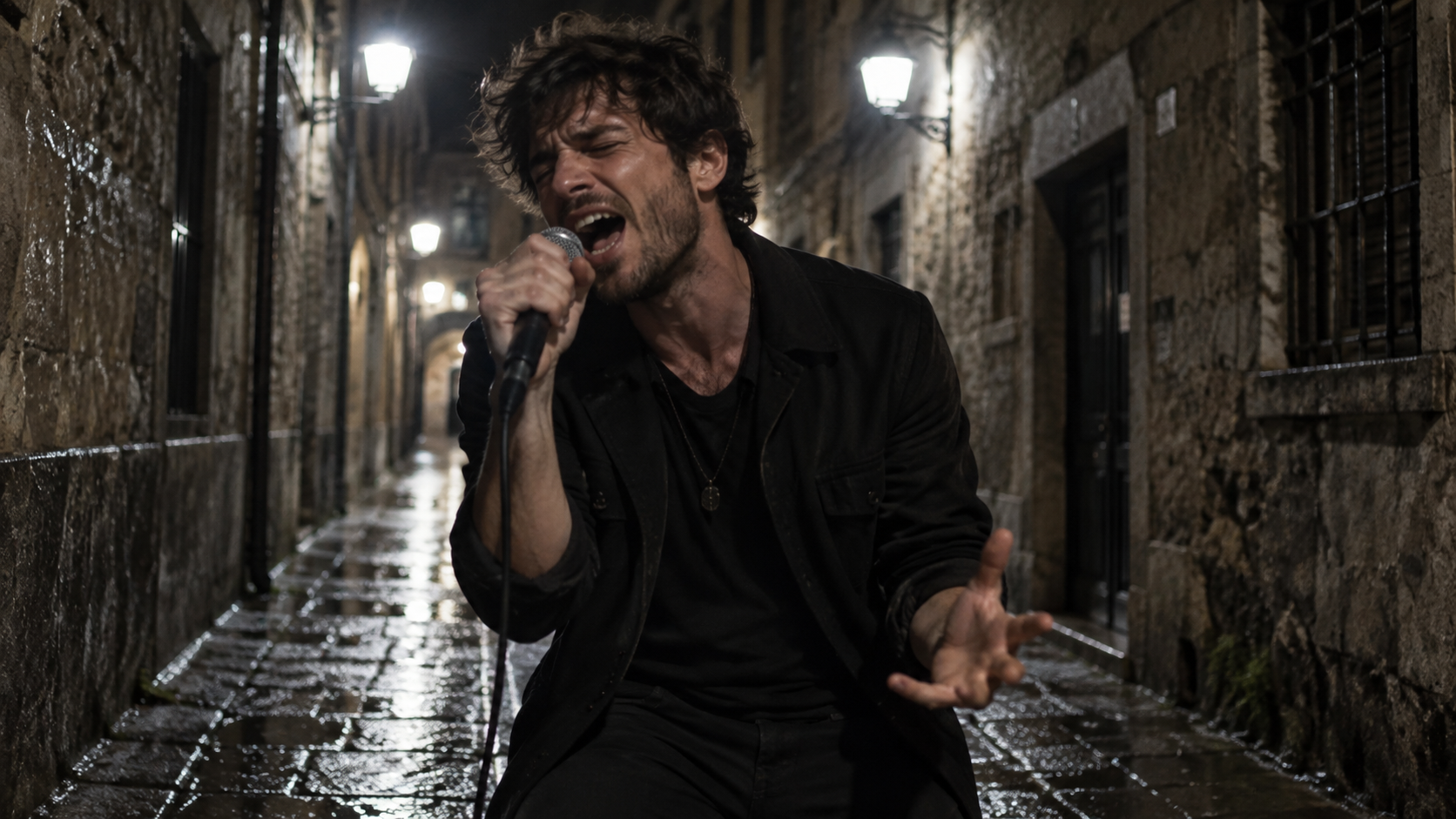 video della canzone rumorosa: Handheld Alley Performance
