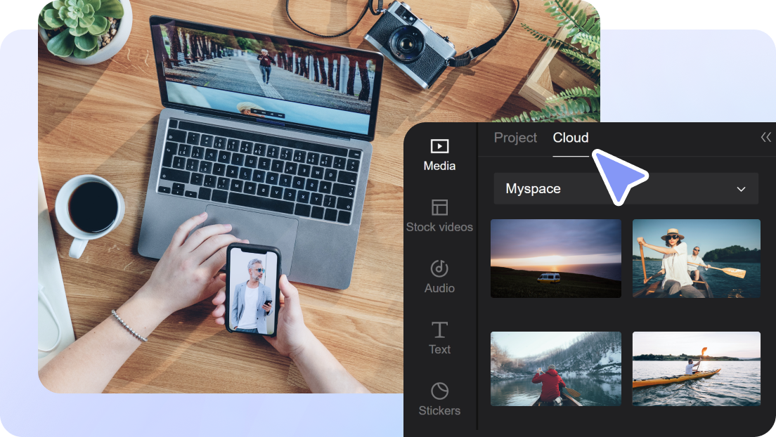 Cloud feature of CapCut