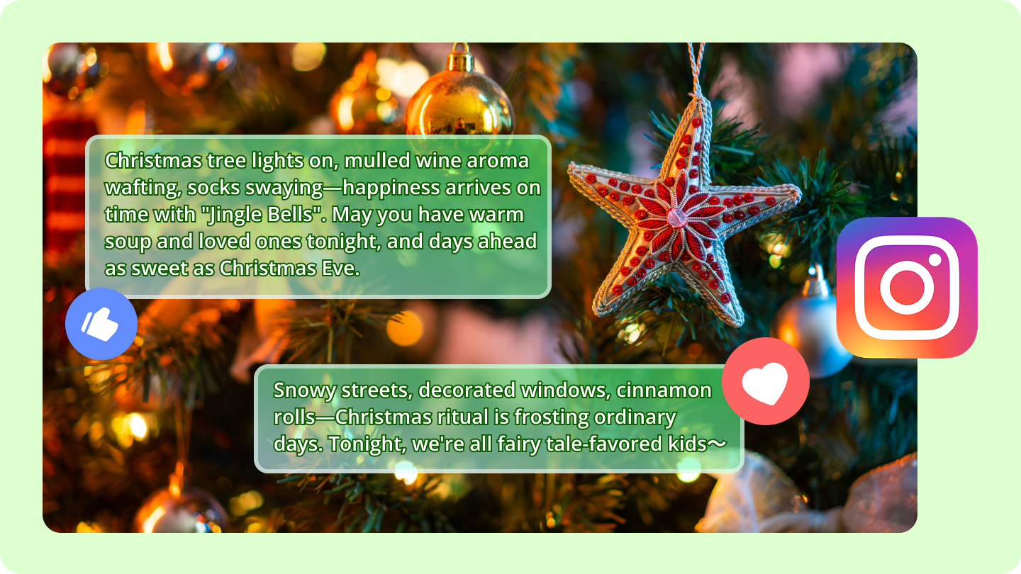 christmas captions for instagram