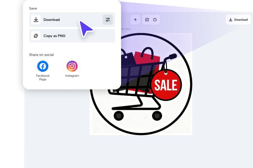  Exportação de designs de adesivos do fabricante de adesivos CapCut