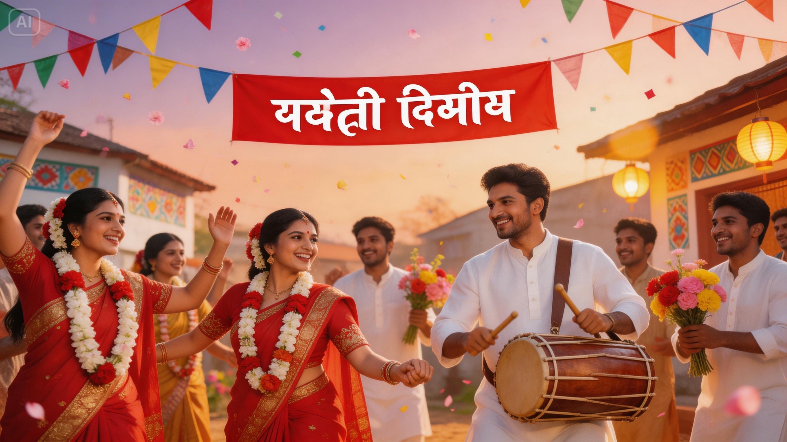 ภาพ pohela boishakh ai พร้อมภาพพื้นหลัง