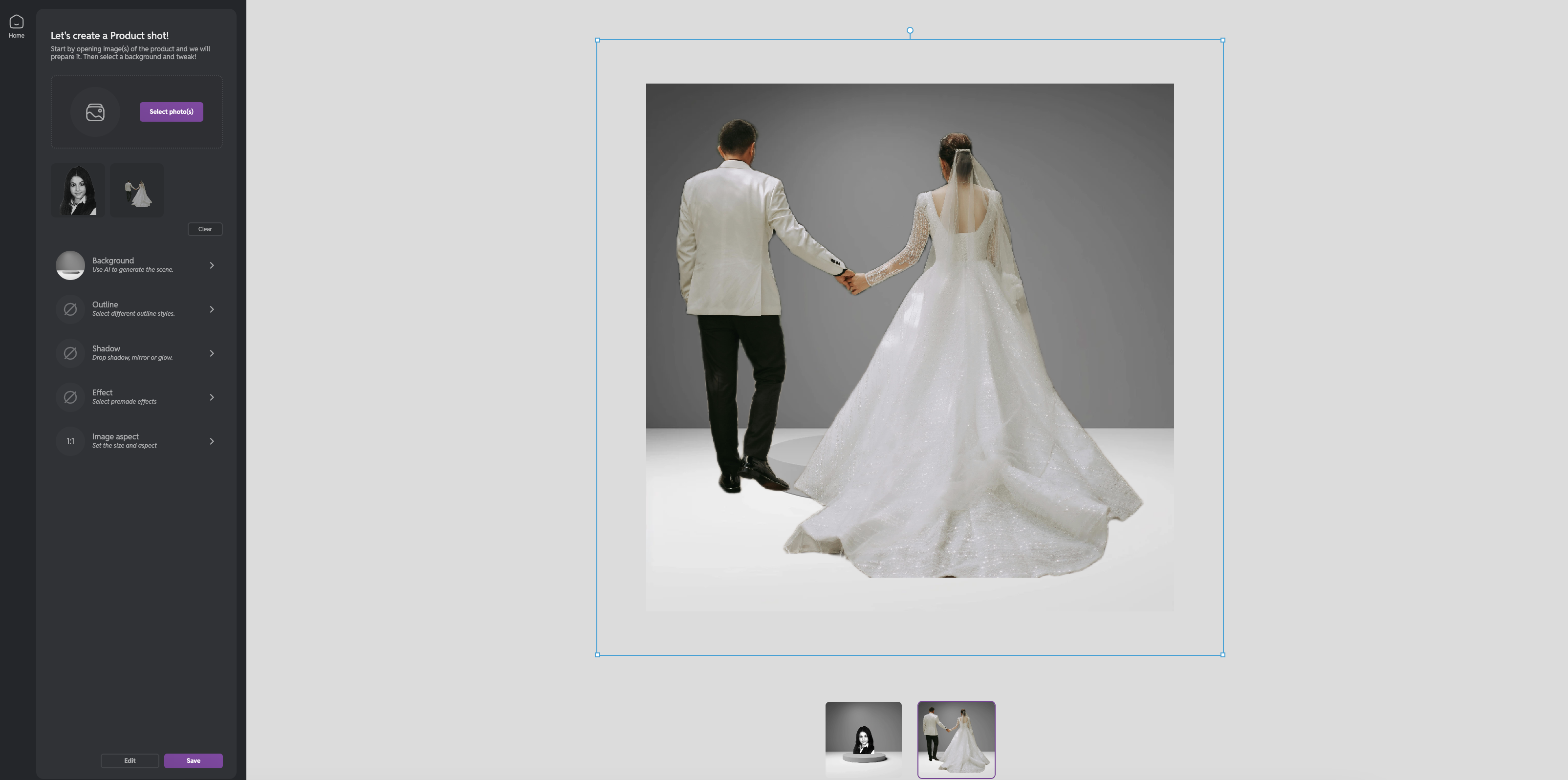 Pixlr YouTube profile image maker
