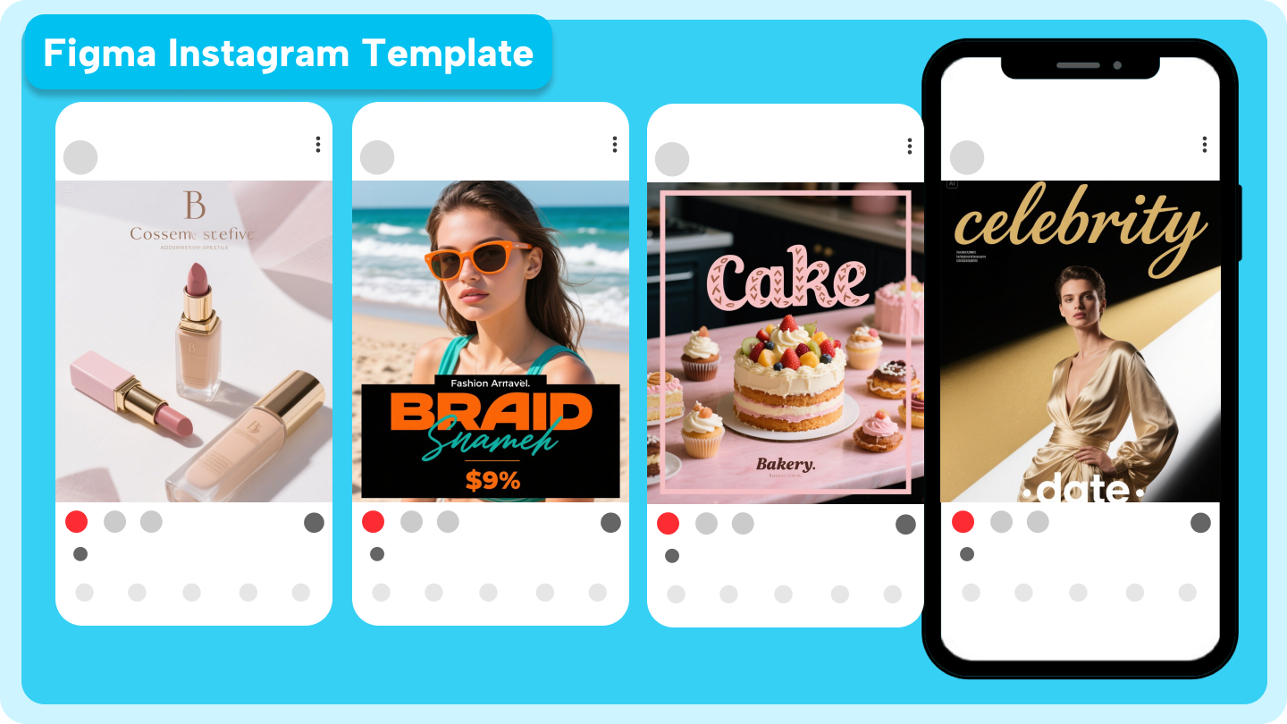 figma instagram template
