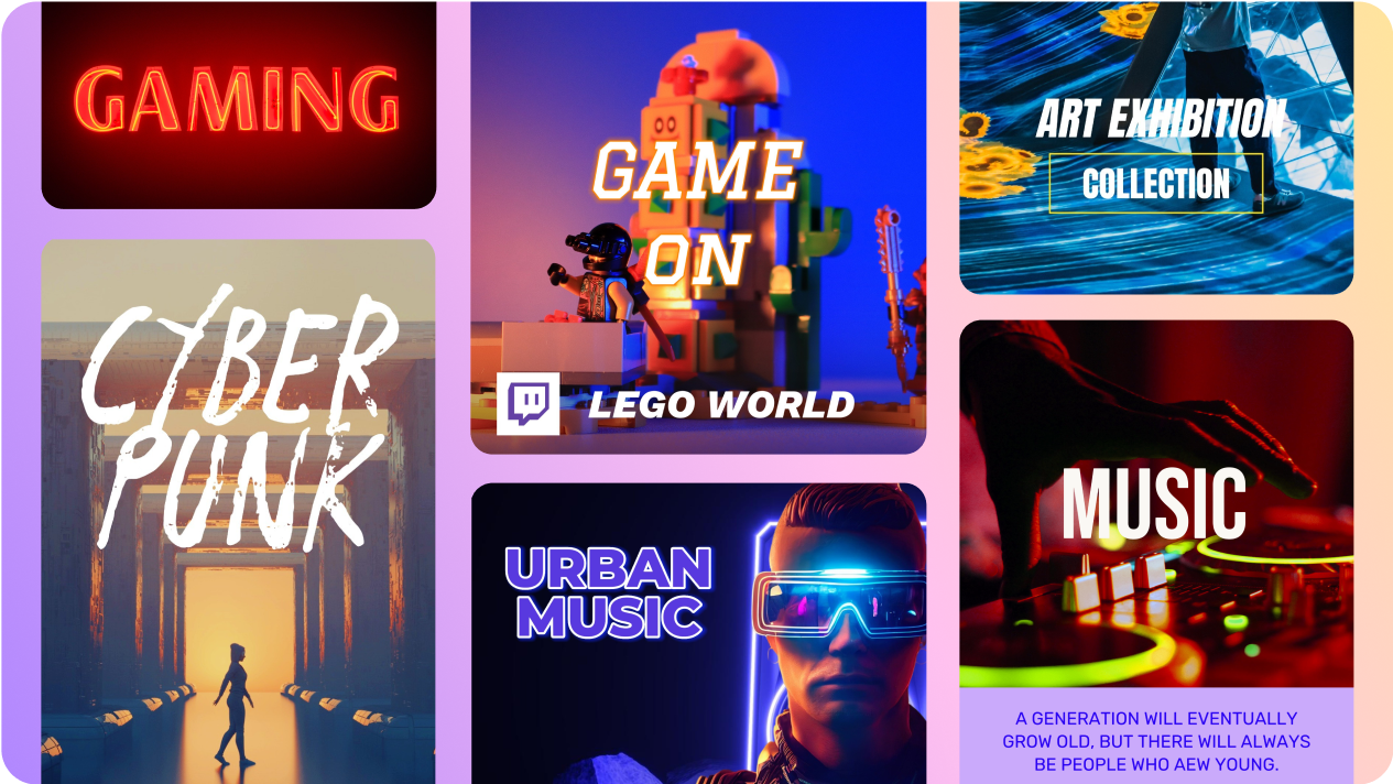 Tools: A set of functions to modify logo's colors, fonts, shapes, and layouts