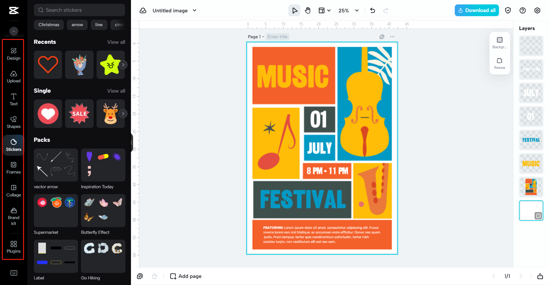 Hintergrund entfernen und Bild anpassen