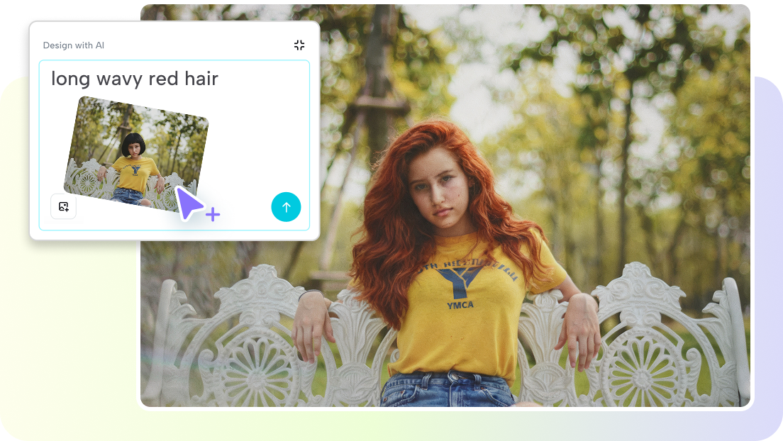 Wijzig haarstijl met tekstopdrachten