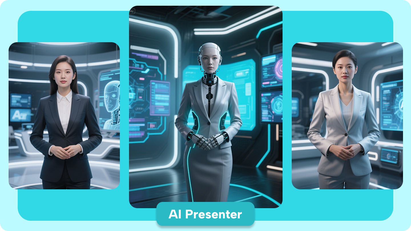 AI presenter