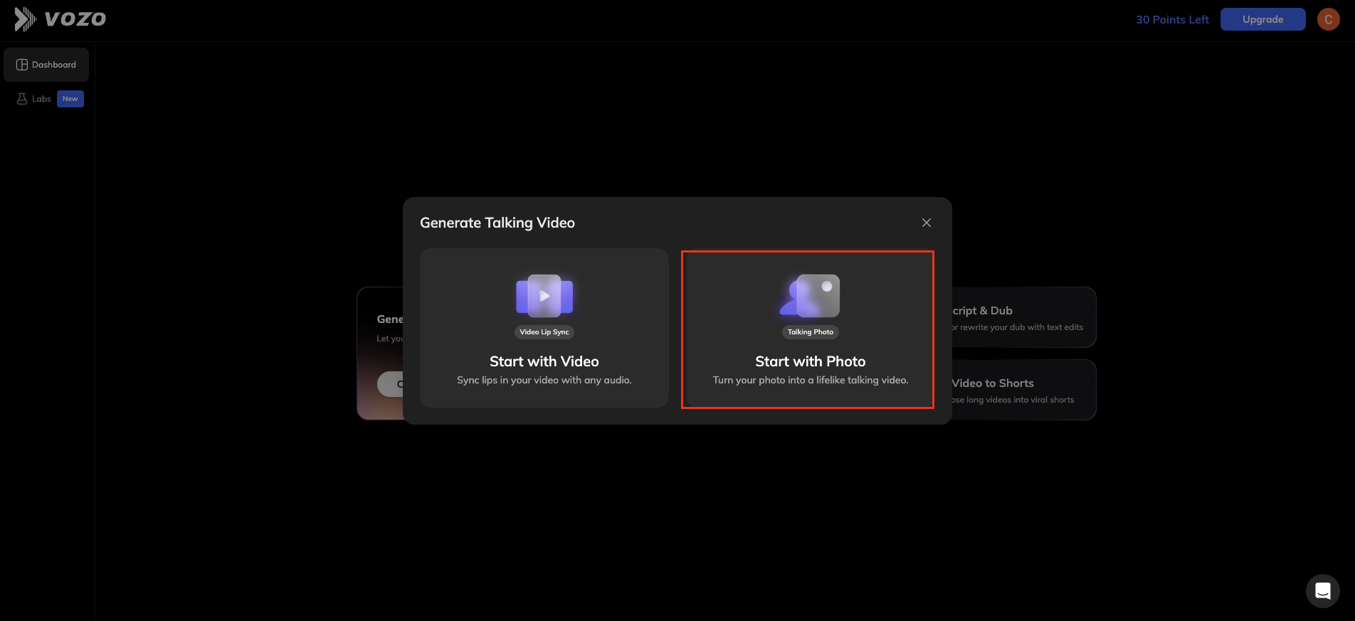 3D lip sync animation