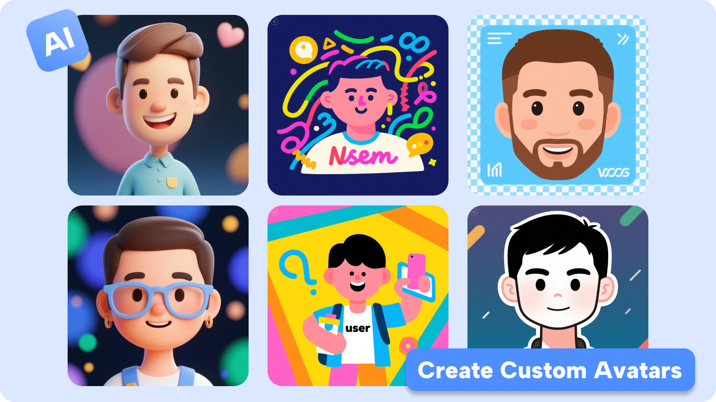 Vytvořit vlastní avatar