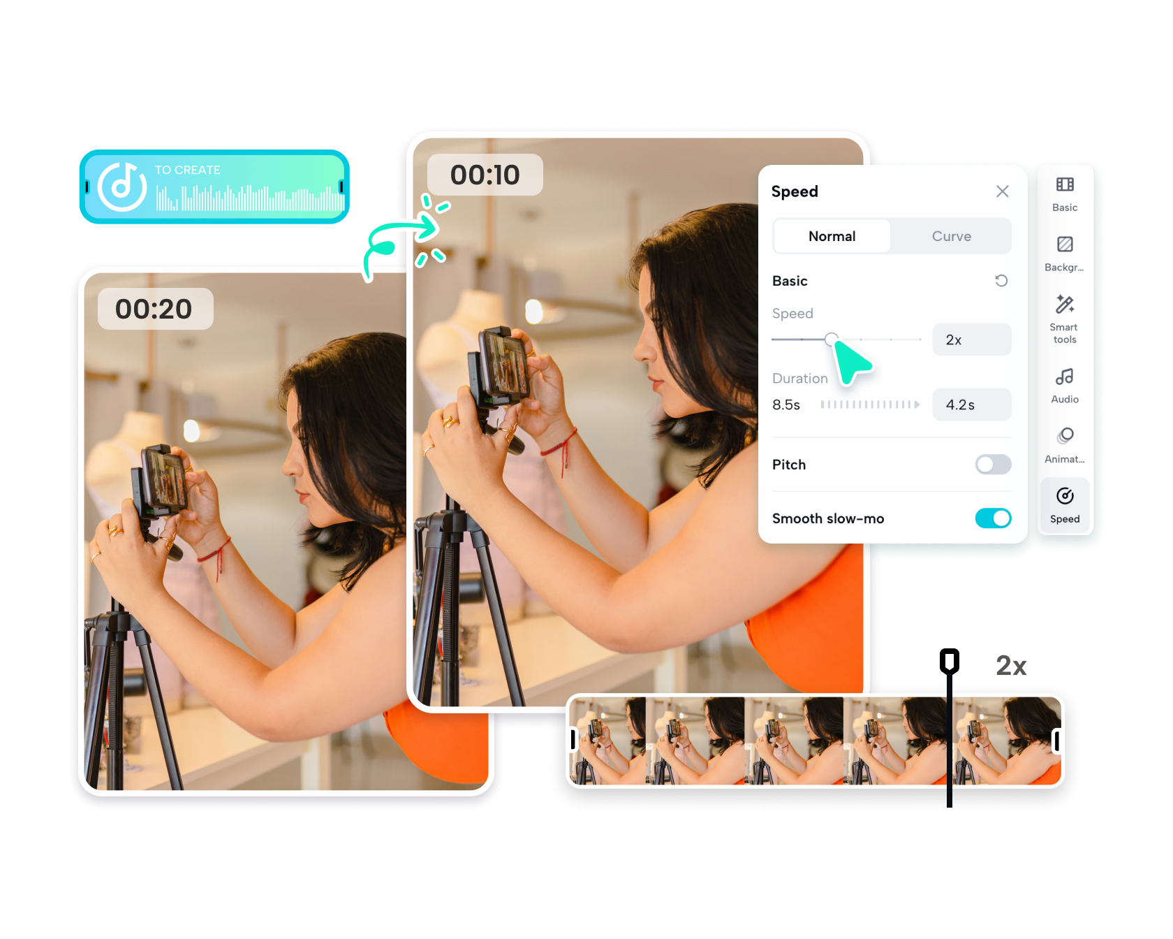 Speed Up Video Online for Free