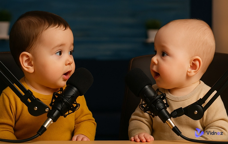 A talking baby podcast
