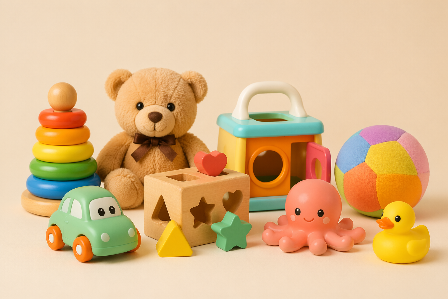 AI Toy Box kids product visuals
