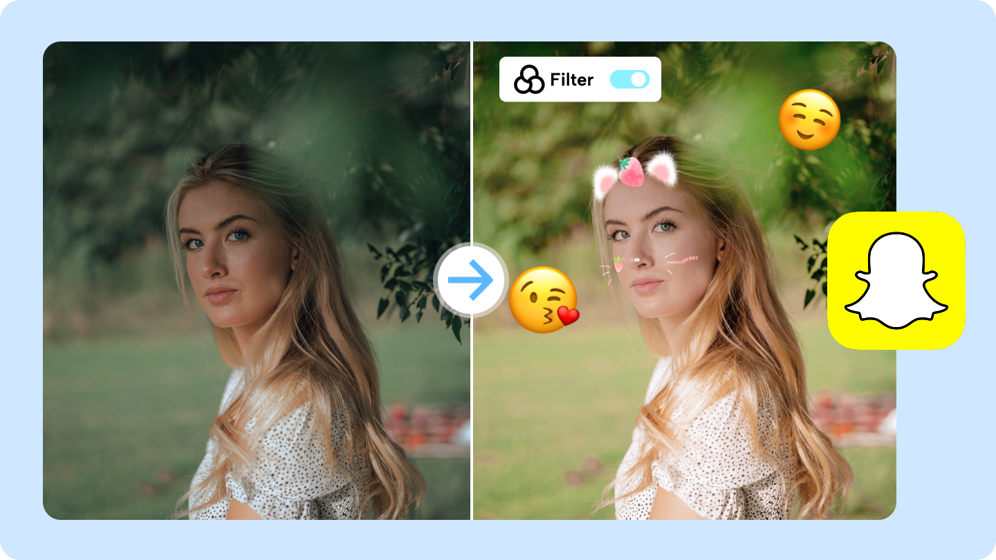 редактор фотографій Snapchat